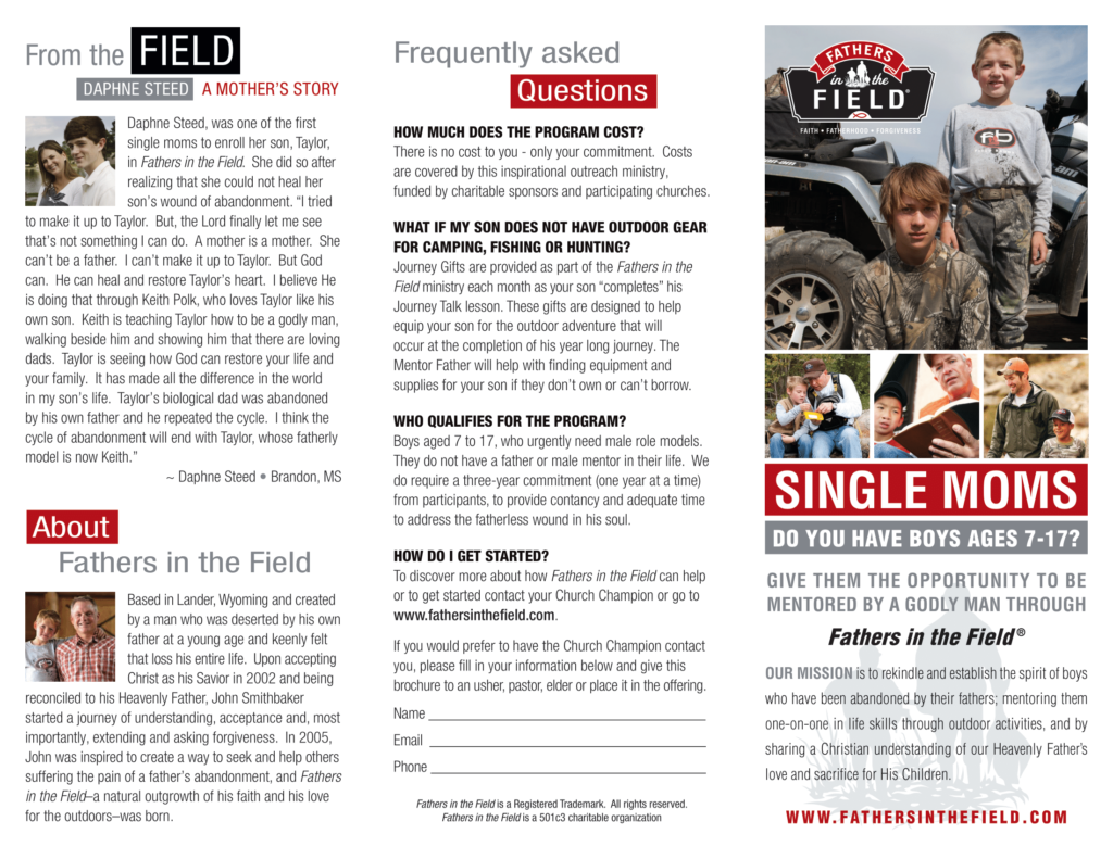 Father's in the Field Informational