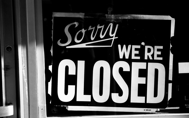 Closed Sign