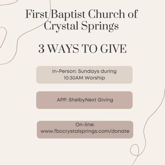 ways to give
